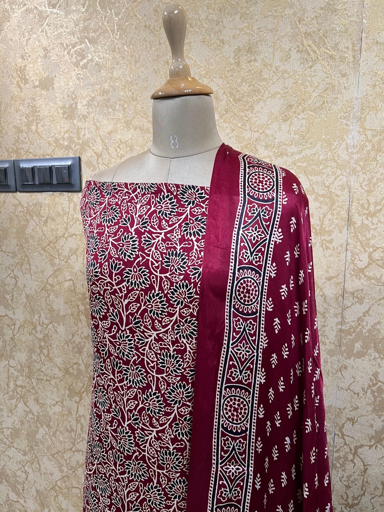 Ajrakh Modal Suits 5012
