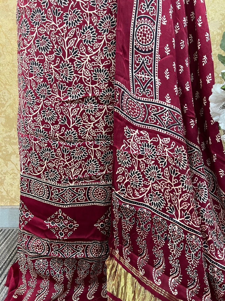 Ajrakh Modal Suits 5012