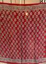 Ajrakh Modal Silk Saree 4243