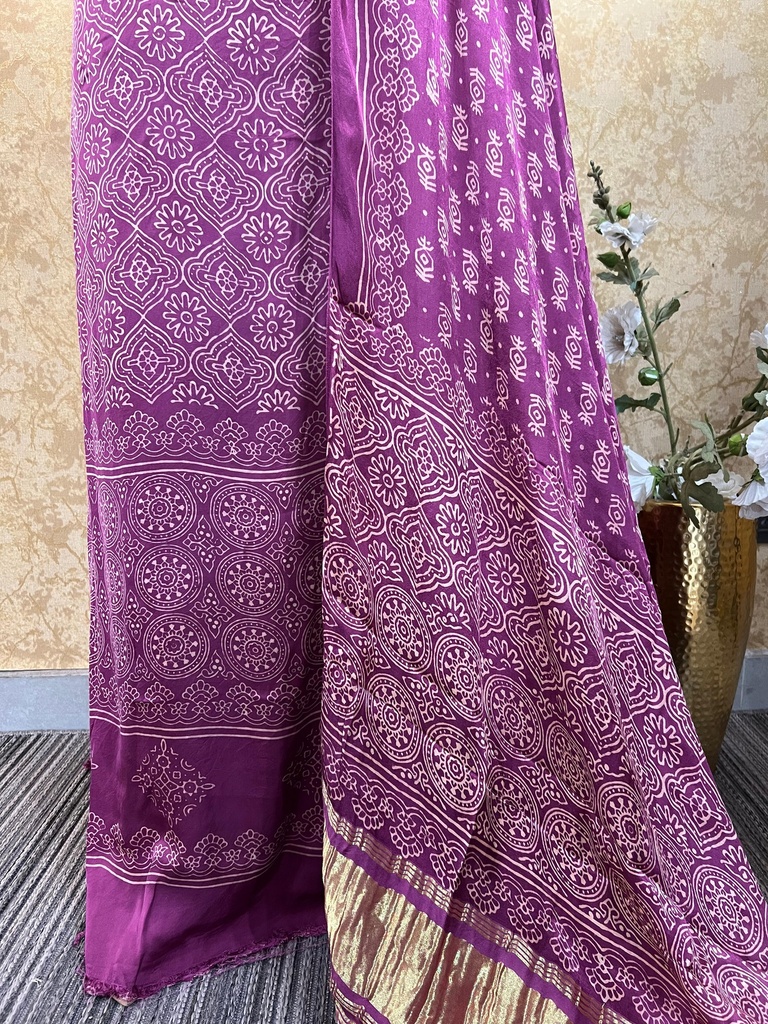 Ajrakh Modal Suits 5012