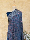 Ajrakh Dola Silk Dupatta 4564