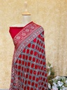 Ajrakh Dola Silk Dupatta 4564