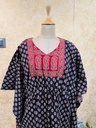 Ajrakh Short Cotton Kaftan 5053