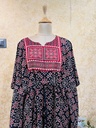 Ajrakh Short Cotton Kaftan 5053