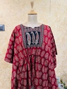 Ajrakh Cotton Long Kaftan 5053