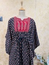 Ajrakh Cotton Long Kaftan 5053