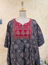 Ajrakh Cotton Long Kaftan 5053