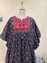 Ajrakh Cotton Long Kaftan 5053