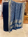 Ajrakh Silk Suit 5048