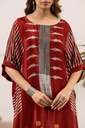 Crepe Silk Kaftan Set 4801