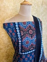Ajrakh Dola Silk Dupatta 4564