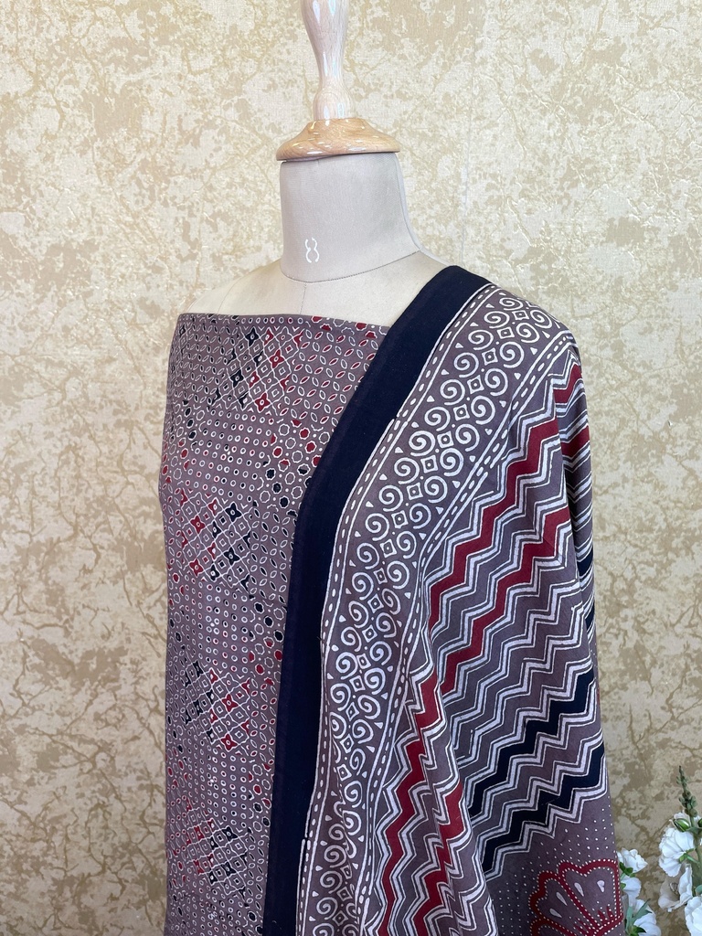 Premium Ajrakh Cotton Suits 4558