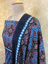 Ajrakh Dola Silk Dupatta 4564