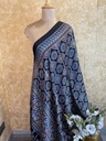 Ajrakh Silk Dupatta 5038