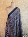 Ajrakh Silk Dupatta 5038