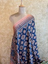 Ajrakh Silk Dupatta 5038