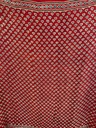Ajrakh Modal Silk Mirror Saree 5036