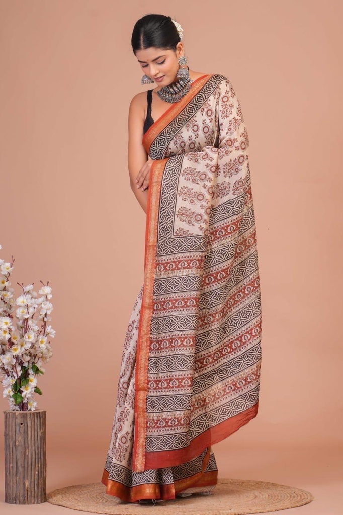 Maheshwari Silk Sarees 4552