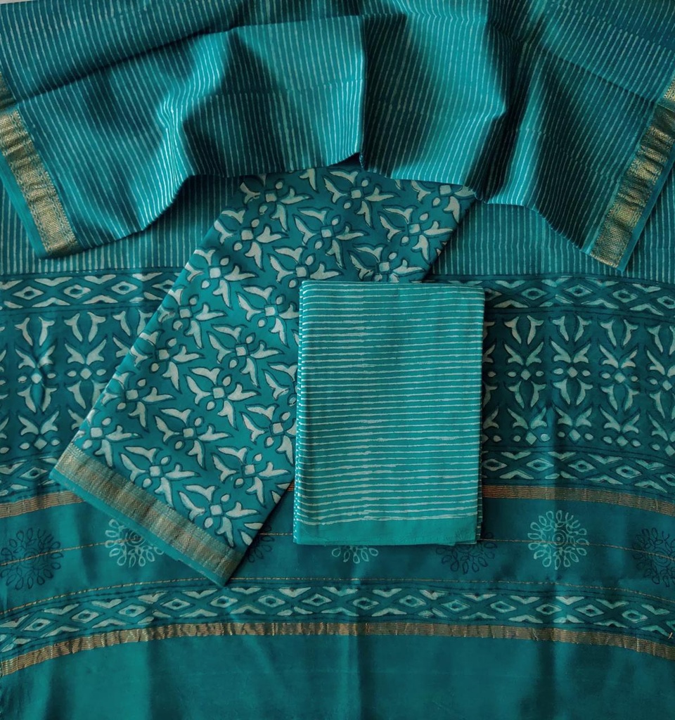 Maheshwari Silk Suit 5025