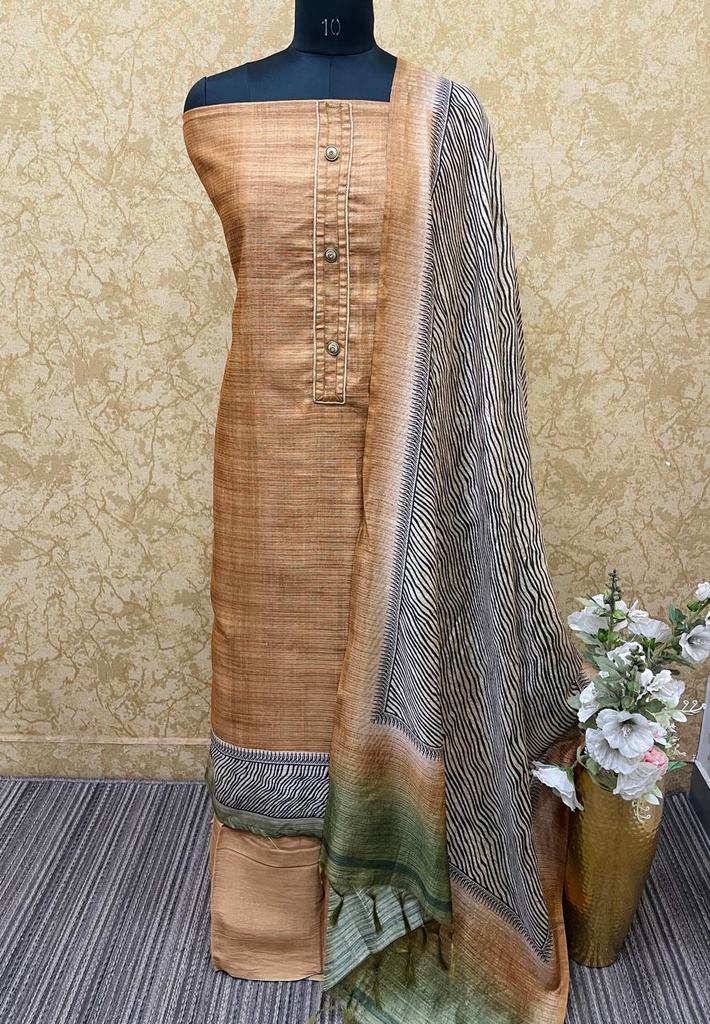 Khadi Tusser Suits 4563