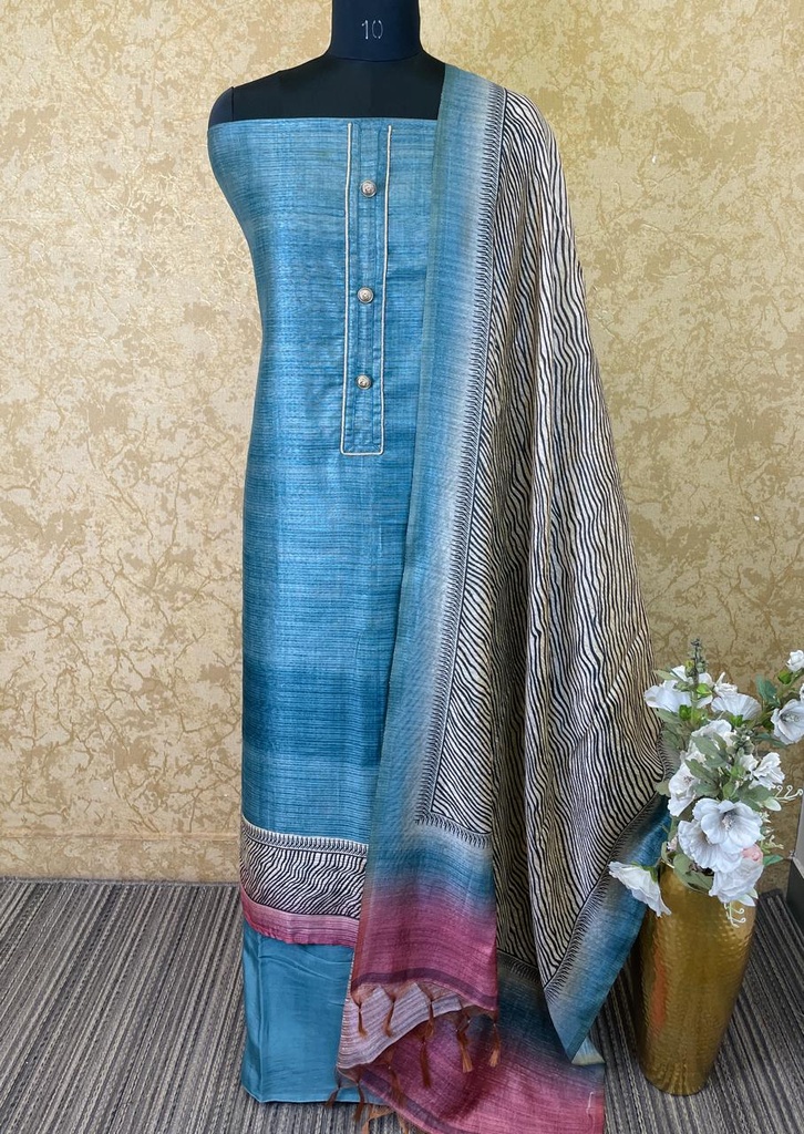 Khadi Tusser  Suits 4563