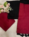 Premium Plain Modal Silk Suit 4558