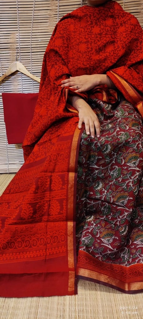 Maheshwari Silk Suit 4560