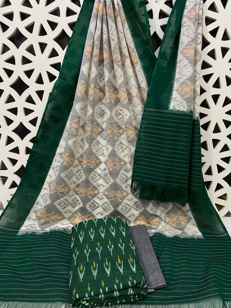 Ikkat Cotton Suit Set 4207