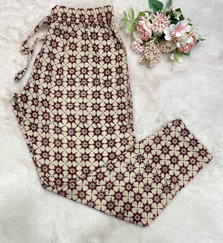 Ajrakh Cotton Pants 5032