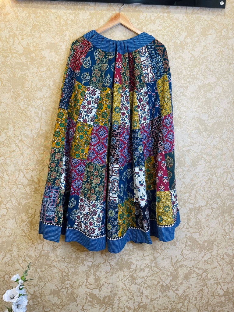 Ajrakh Cotton Skirts 4556