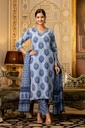Premium Cotton Kurti Set 5043