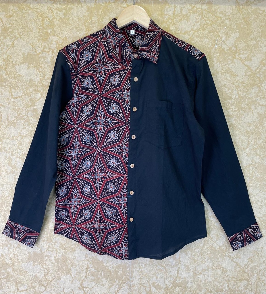 Ajrakh Cotton Full sleeve Shirts 5024