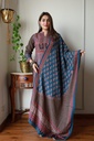 Ajrakh Muslin Kurti Set 5026