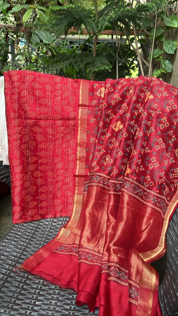 Chanderi Silk  Suit 4560