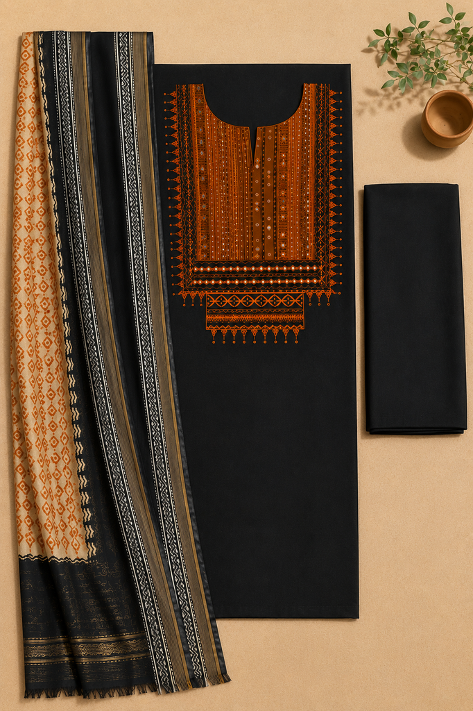 Premium Silk Dupatta Suit 4560