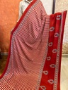 Premium Ajrakh Modal Silk Saree 5033