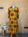 Ajrakh Cotton Aline Kurtis 5043