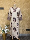 Ajrakh Cotton Aline Kurtis 5043