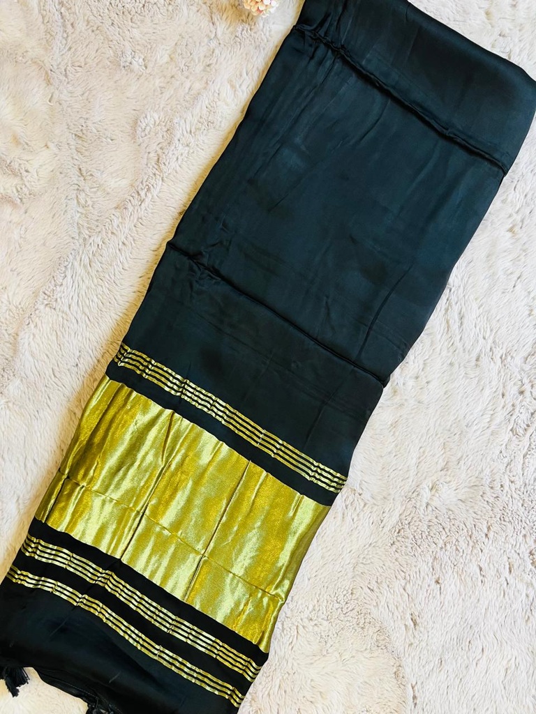 Premium Plain Modal Silk Sarees 5048