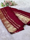 Premium Plain Modal Silk Sarees 5048