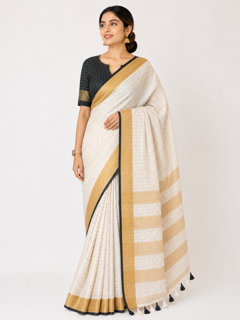Premium Linen Sarees  5051