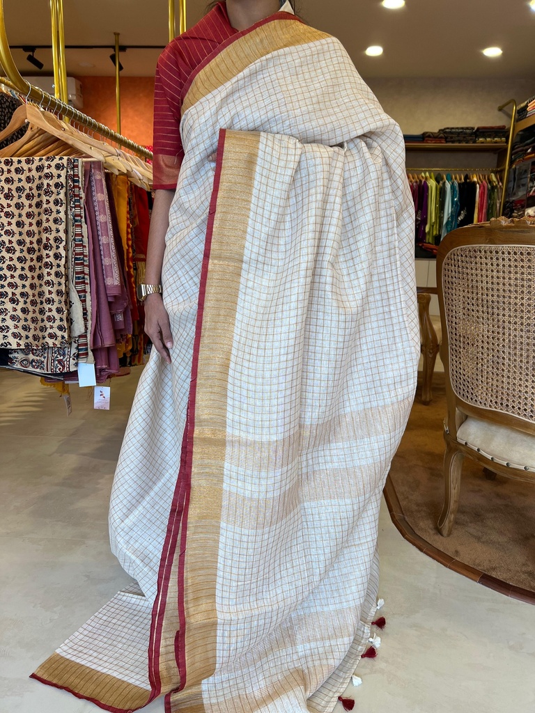 Premium Linen Sarees  5051