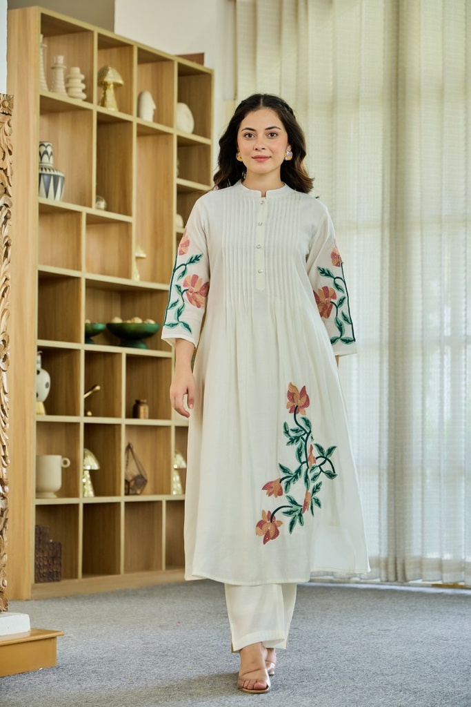 Premium Crepe Coord Set 4609