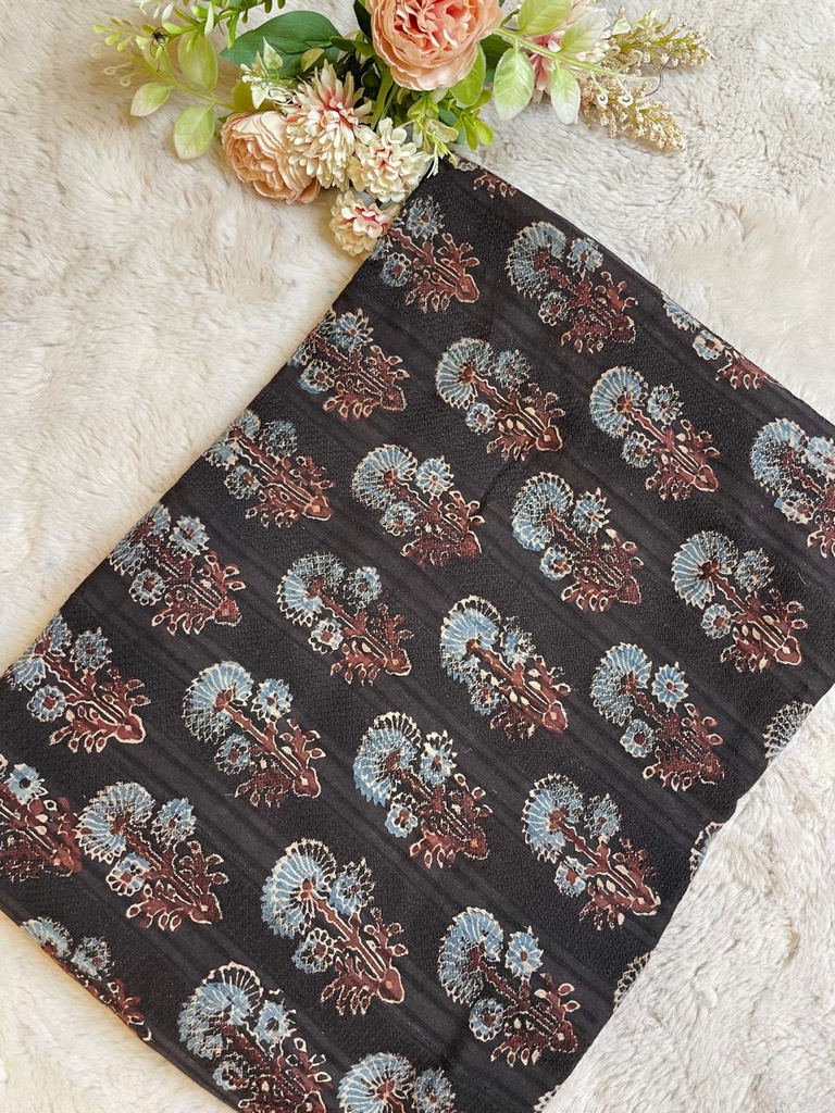 Ajrakh Handloom Cotton 5021