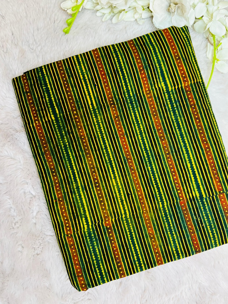 Ajrakh Cotton Fabric 5021