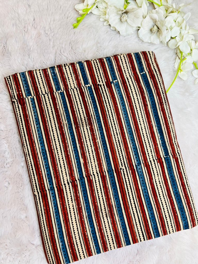 Ajrakh Cotton Fabric 5021