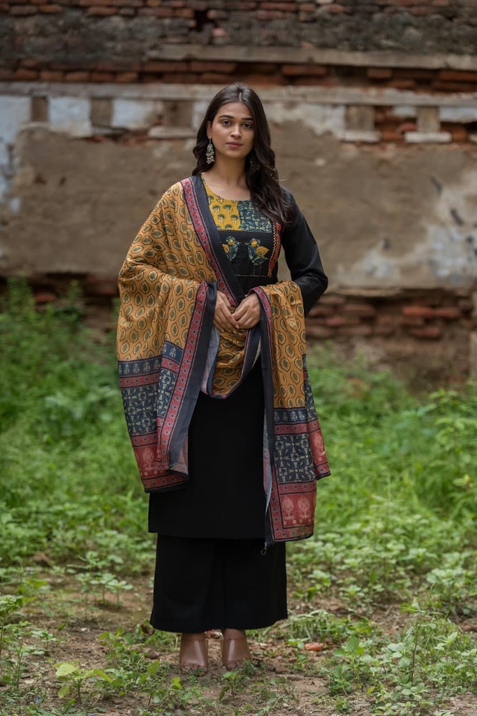 Cotton Kurti Set 4609