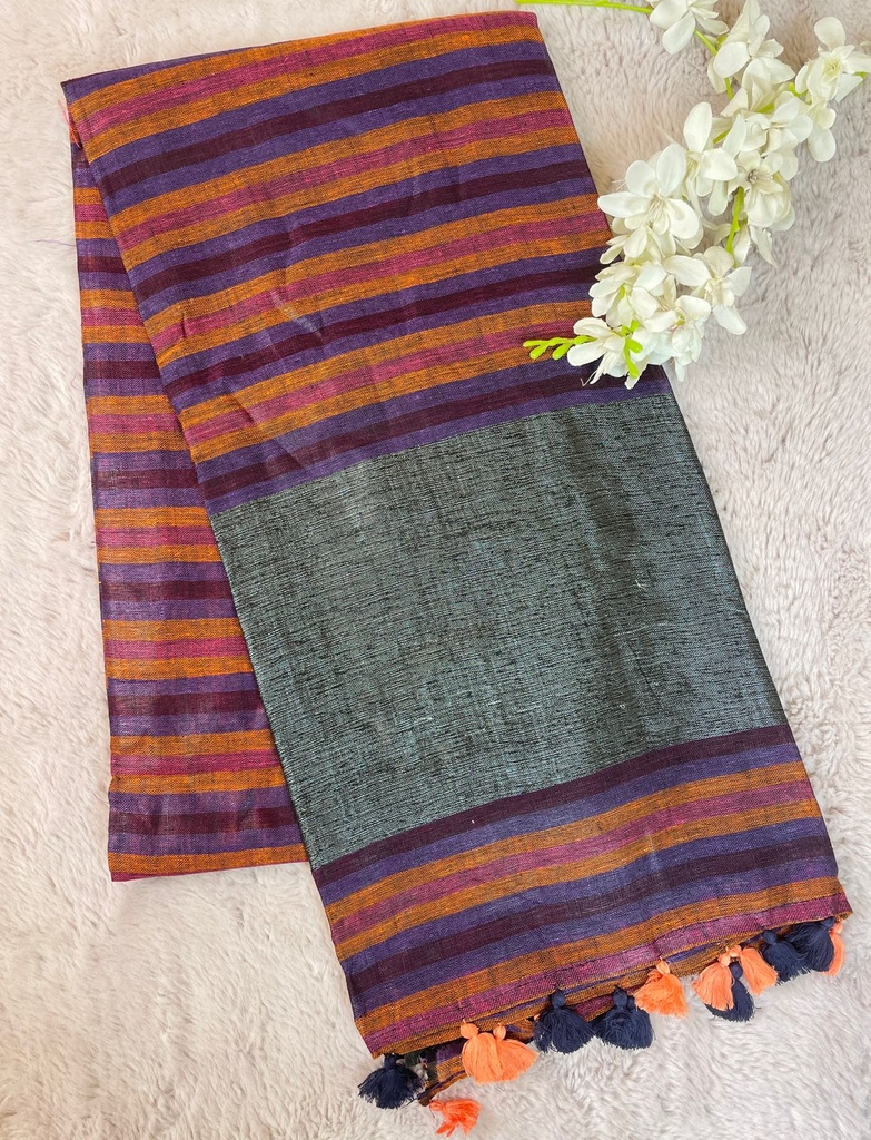 Premium Linen Sarees 5051