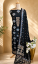 Ajrakh Dola Silk Top and Dupatta 5048