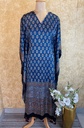 Ajrakh Silk Kaftan 4801